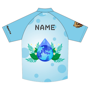 Men's Premium Poly Sublimation V Neck Cycling Jersey