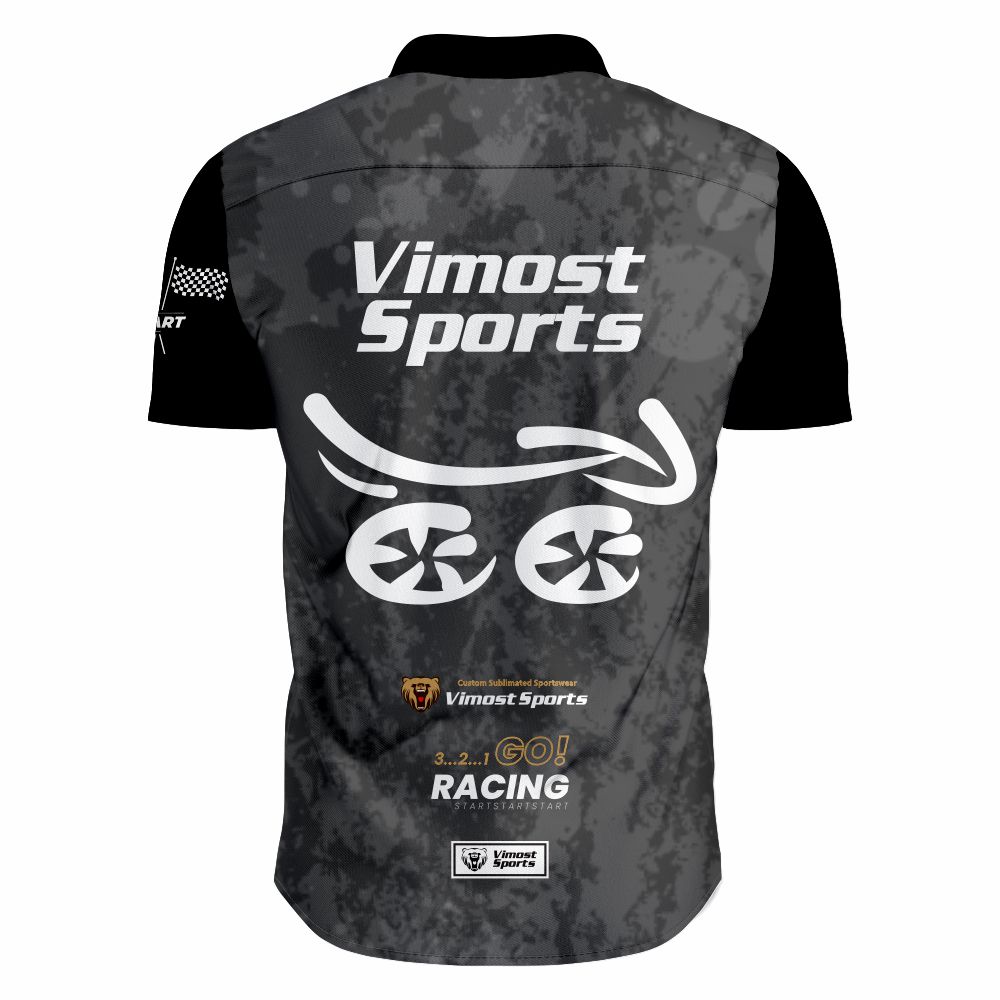 Hot Sale -2023 Newest Design Vimost Fashion POLO T-shirt，Pit Crew Shirt,Racing Shirts