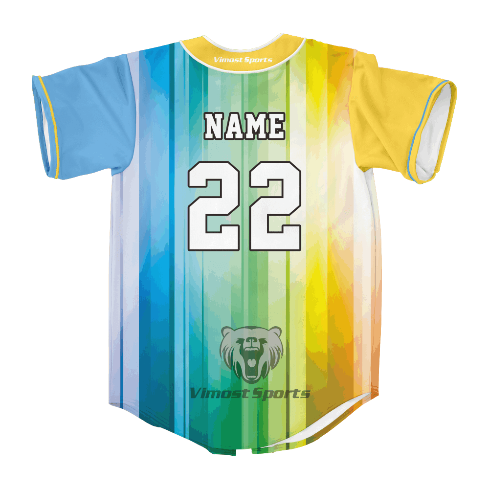 Club Custom Sublimated Man’s Baseball Jersey Freestyle Daily Wear