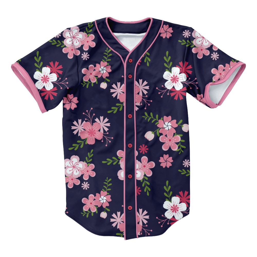 Club Custom Sublimated Man’s Baseball Jersey Freestyle Pattern
