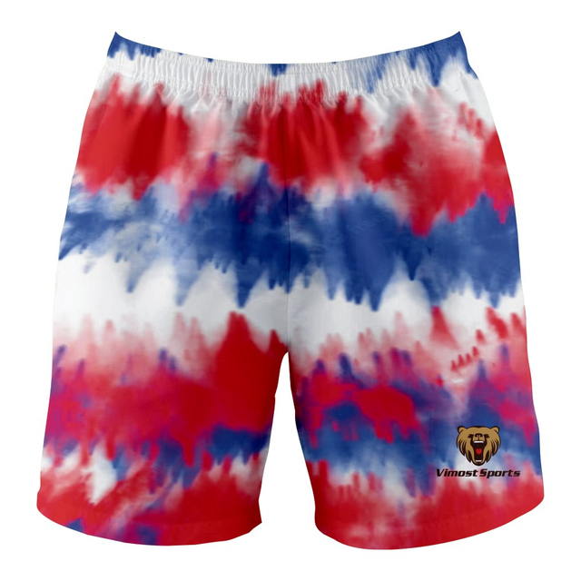Double Layer Sublimation Plain 100% Polyester Street Wear Sets 5 Inch Inseam Gym Blank Basketball Custom Mesh Men'S Shorts