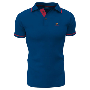 Navy Crew Polo Shirts by Full Sublimation Technology