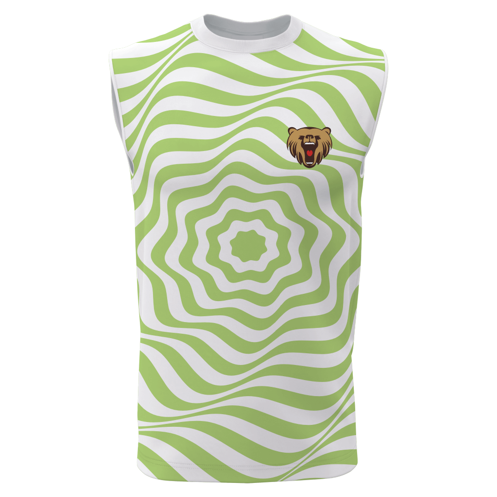 Fashionable And Breathable Sleeveless T-shirt with Full Sublimation