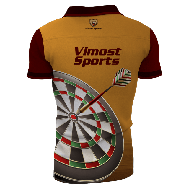 2022 Sublimated Custom Dart Shirt of 100% Polyester 
