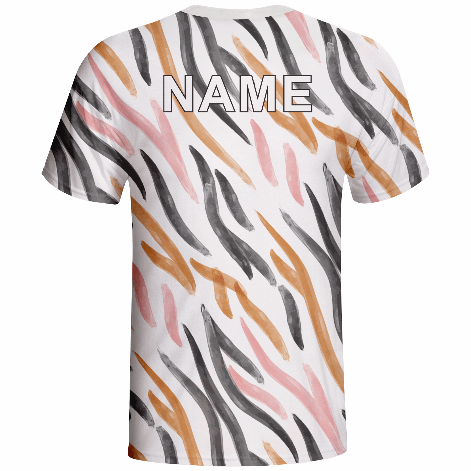 2022 Sublimated 100% Polyester Good Quality Tee of Round Neck