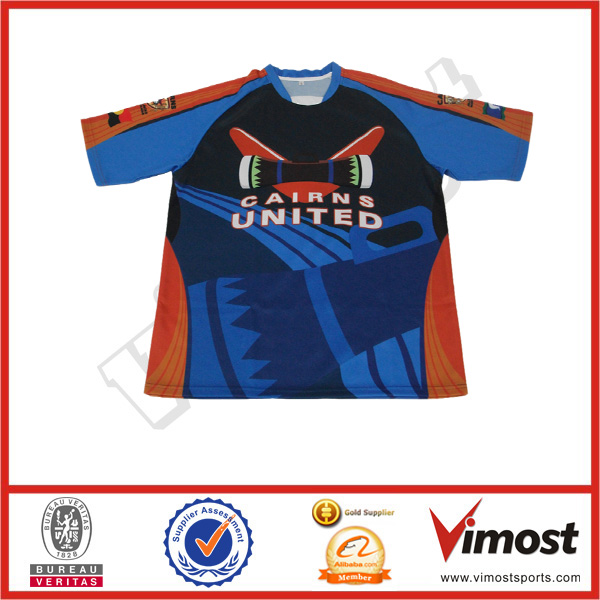 Men's OEM Sublimation Rugby Kit Shirts Custom Striped Sport Wear Polo Shirt Uniform Set Rugby Football Wear Rugby Jersey