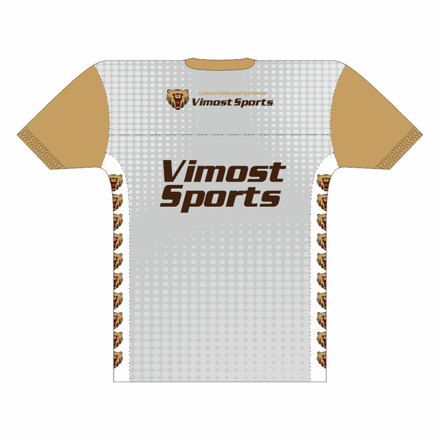 Vimost Polyester Custom American Football Jerseys with Full Sublimation Printing