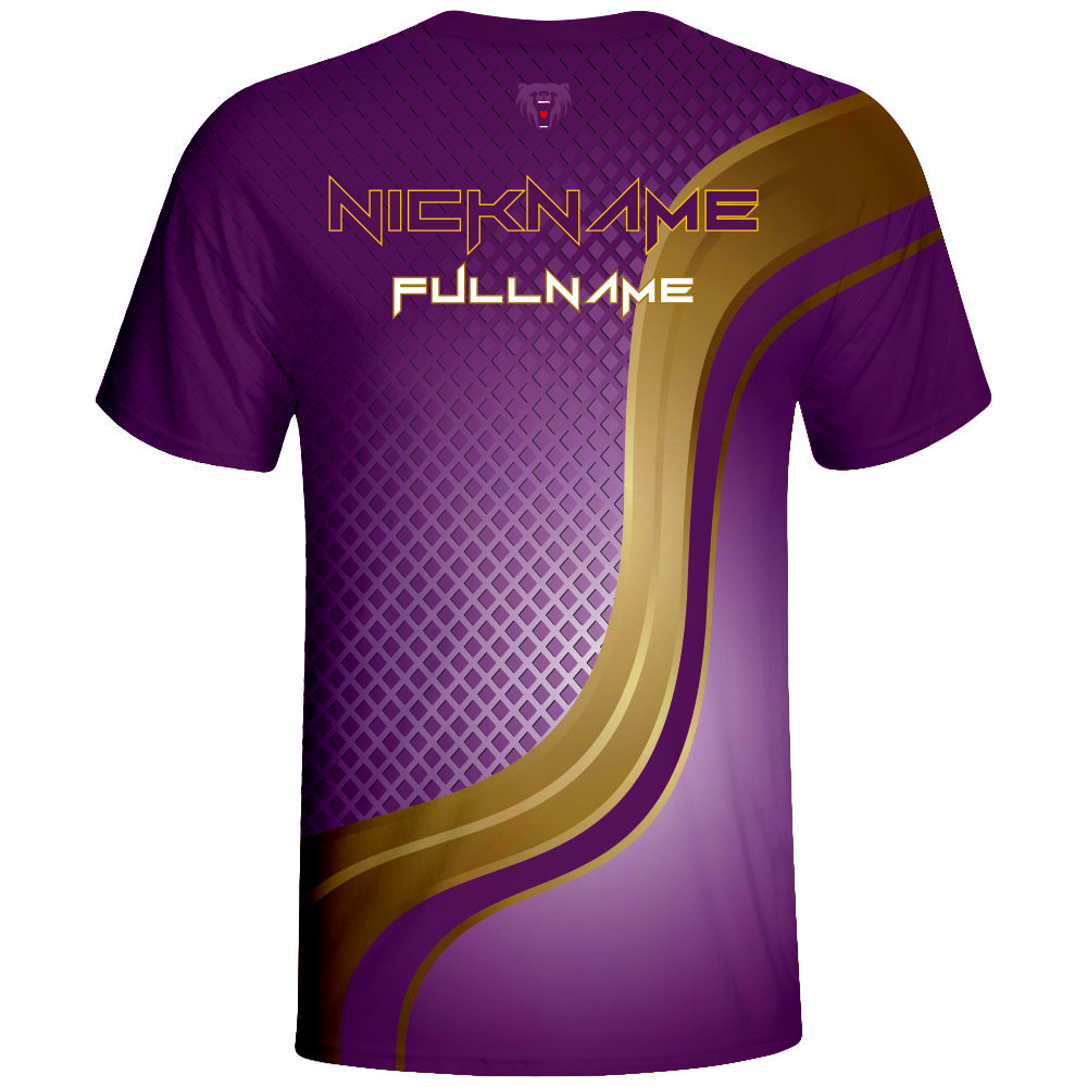 Dry Fit Men's T-shirts Full Printing Custom Design Polyester Sports T-shirts