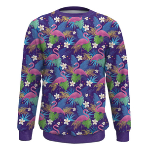 Customize 100% Polyester pullover sweatshirt