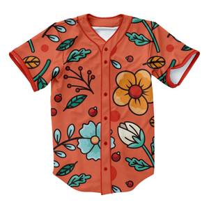 Wholesale Fashion Polyester Summer Custom Logo Sports Wear V-neck Men's T Shirt Baseball Jersey
