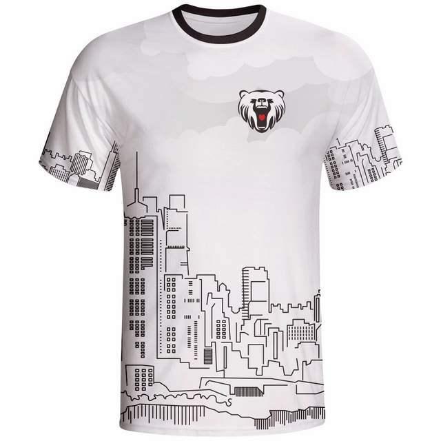 Sublimated Vimost Work Tee Customized Leisure Wear