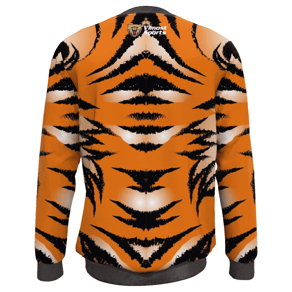 2022 New Fashionable Custom Sublimated Sweater with Tiger Pattern