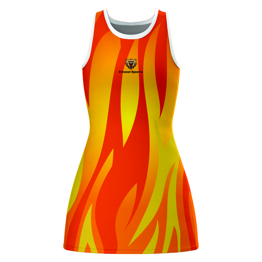 Latest Design Sublimation Girls Green Netball Dress - Buy Netball dress ...