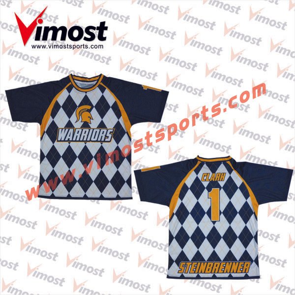 2023 Vimost Fashion Custom Sublimation Lacrosse Shooter Shirt
