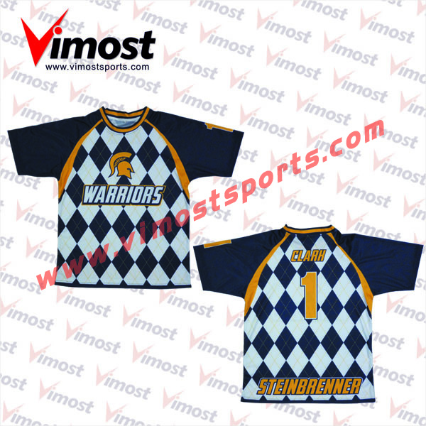 2023 Vimost Fashion Custom Sublimation Lacrosse Shooter Shirt