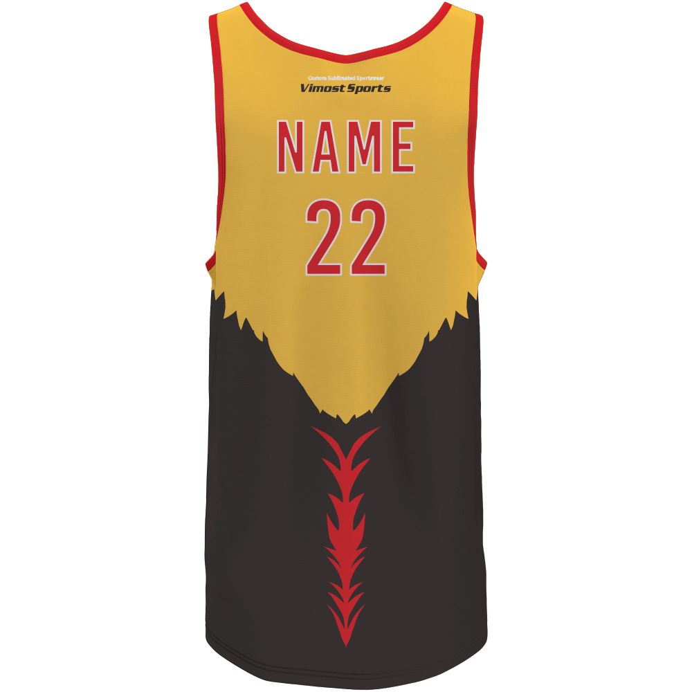 Wholesale Design Retro Sublimation Reversible Basket Ball Kids Singlets Vests Kit Set Shirt Men Basketball Uniform Jersey