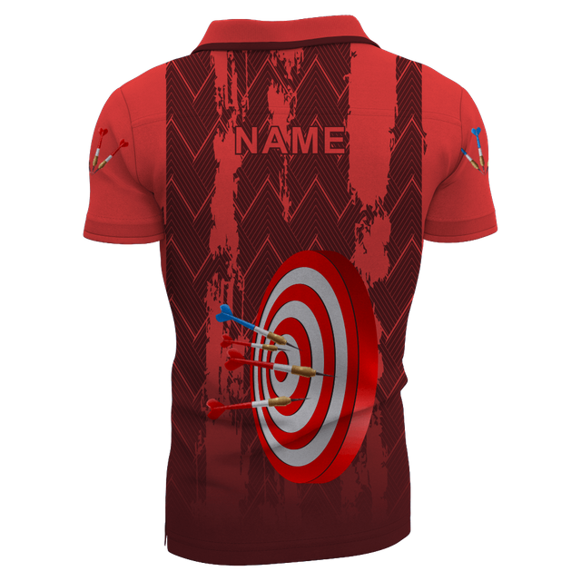 2022 Sublimated Custom 100% Polyester Dart Shirt of Dartboard Patterns