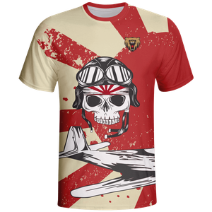 Short Sleeves Breathable Polyester T-shirt with Sublimation Printing