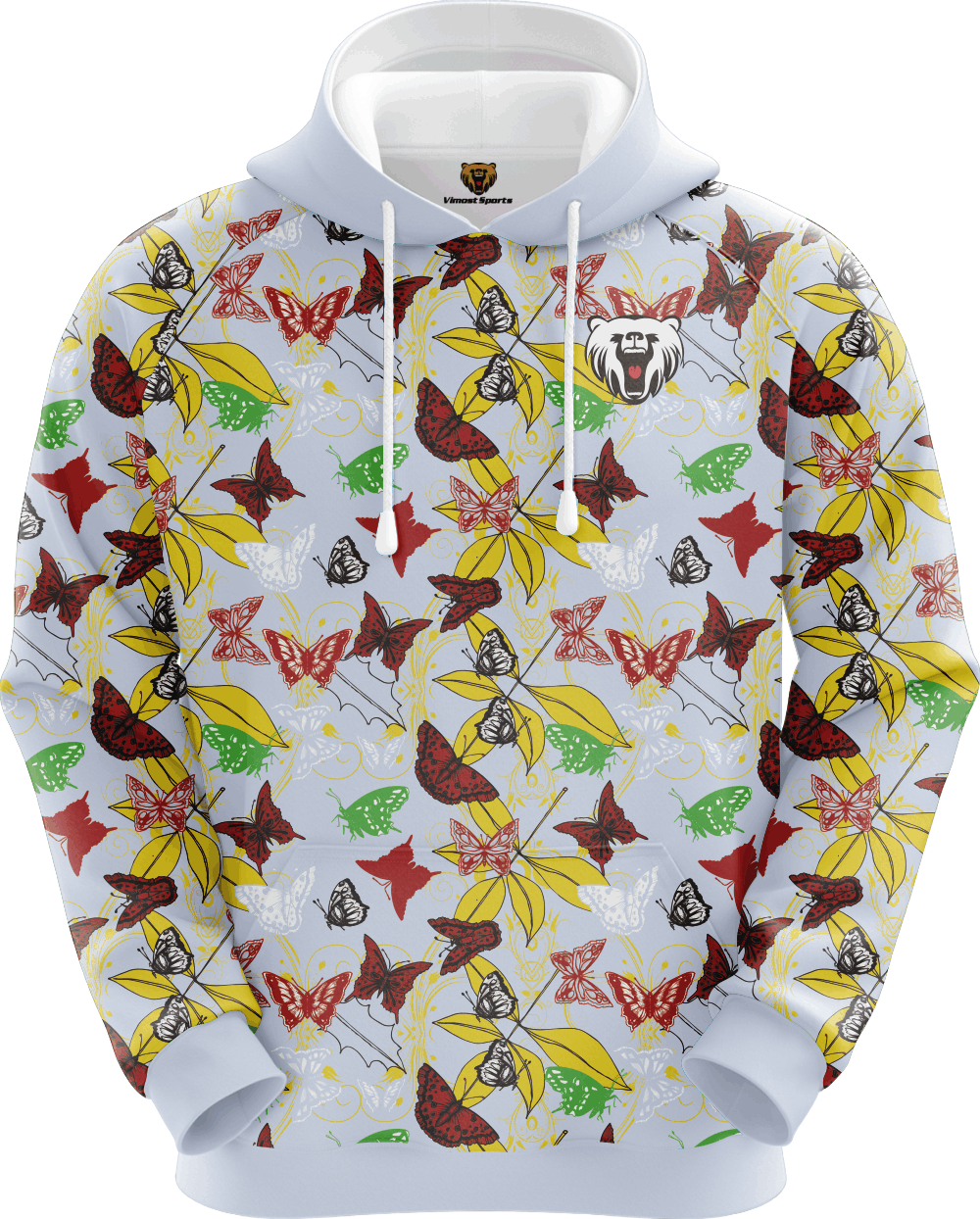  Custom Sublimated Hoodie with Ribbed Hem of 2022