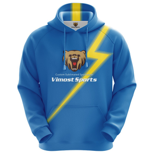 2022 Custom Sublimated Hoodie of Blue Colors 