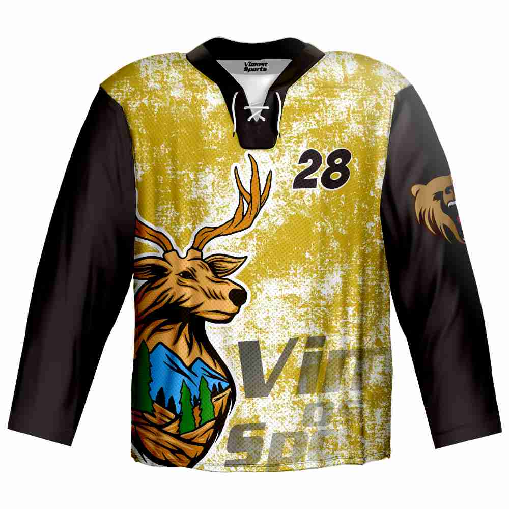  Sublimated 100% Polyester Custom Ice Hockey Jersey Provided by Best Supplier
