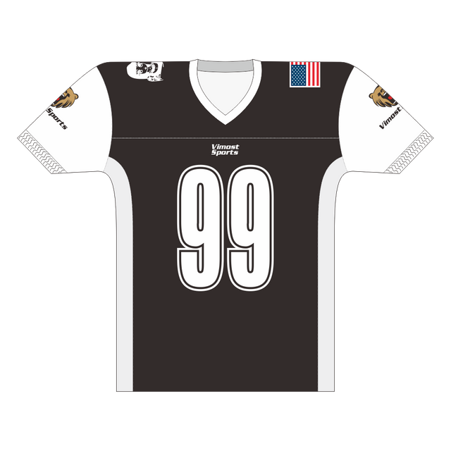 2023 Custom Sublimated American Football Jerseys with Sublimation