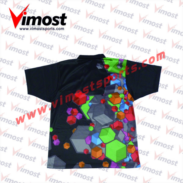 Polyester Custom Polo Shirts with Short Sleeves