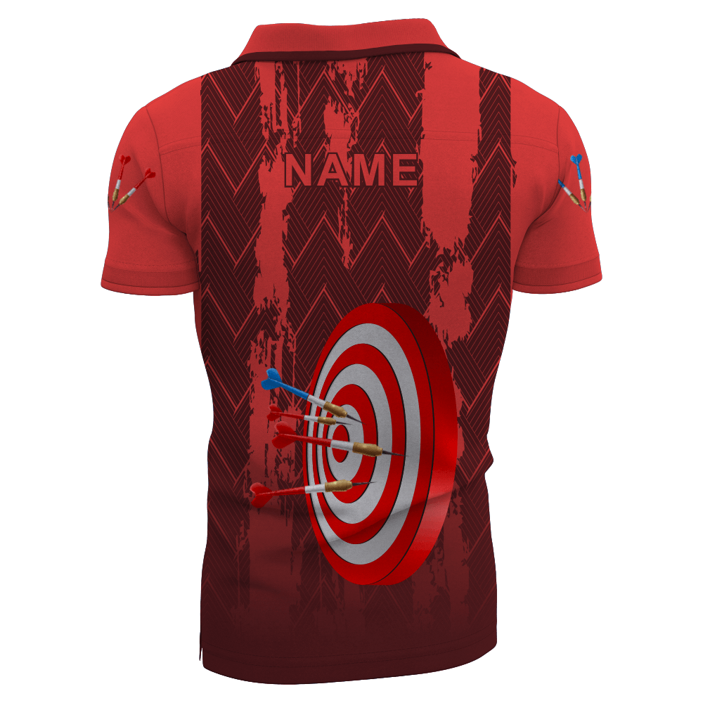  Custom Sublimated Man’s Dart Polo Freestyle Sport Wear
