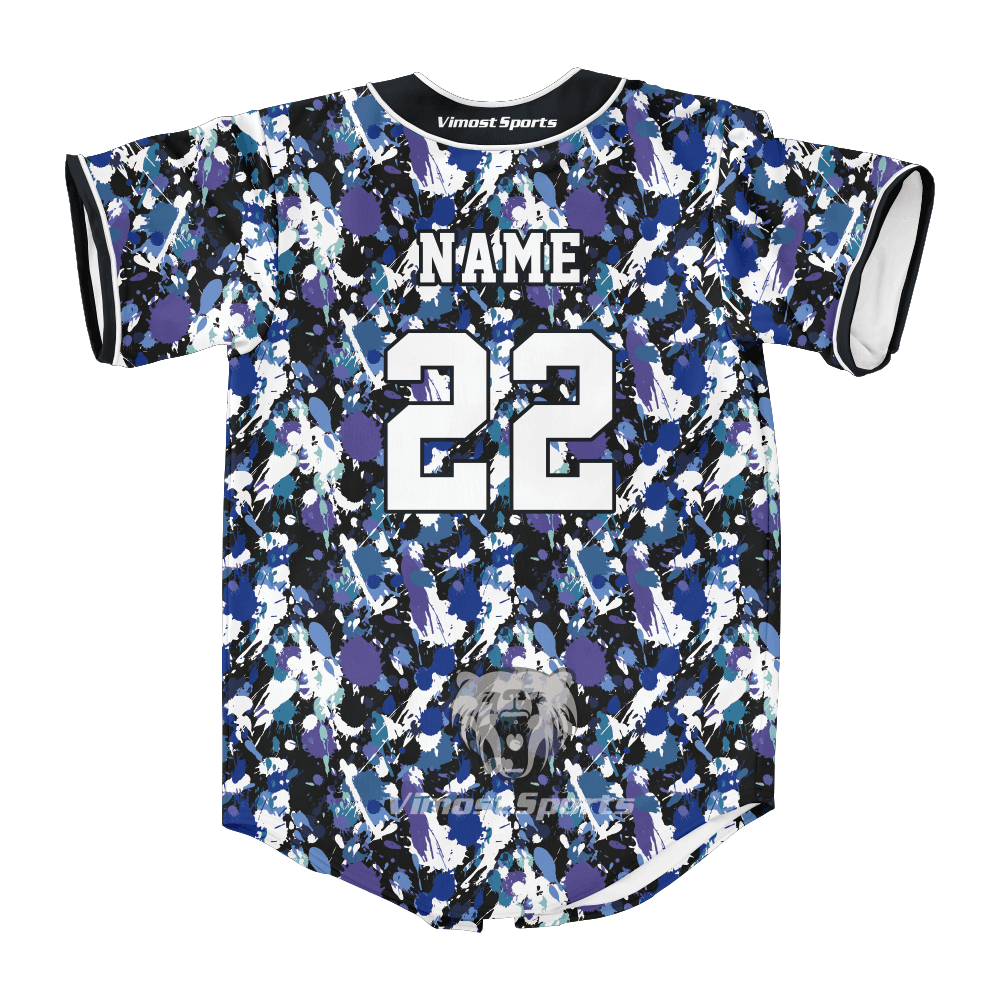 Club Custom Sublimated Man’s Baseball Jersey Freestyle Sport Wear