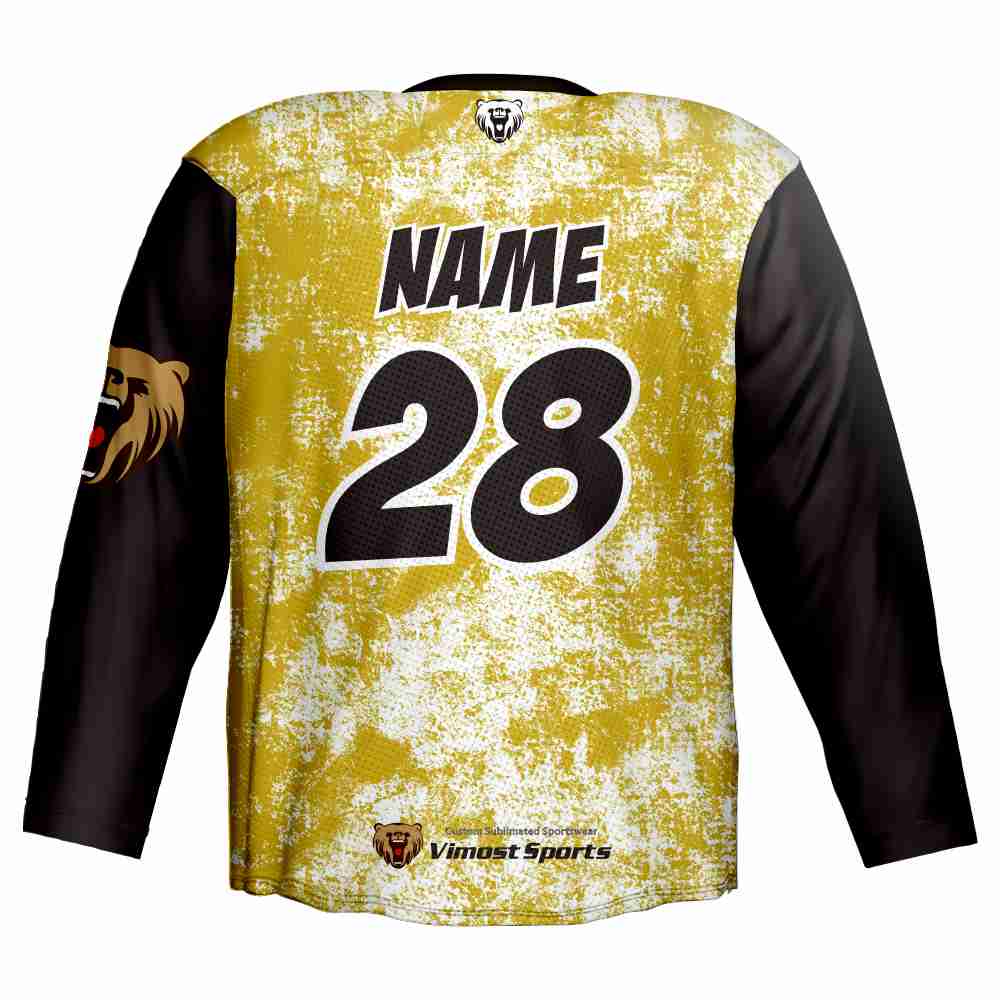 Full Sublimation Team Hockey Jersey Custom Design with Your Number And Name