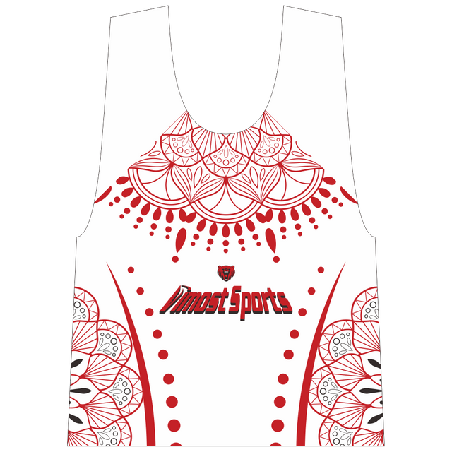2023 Vimost Fashion Custom Sublimation Lacrosse Reversible Pinnies