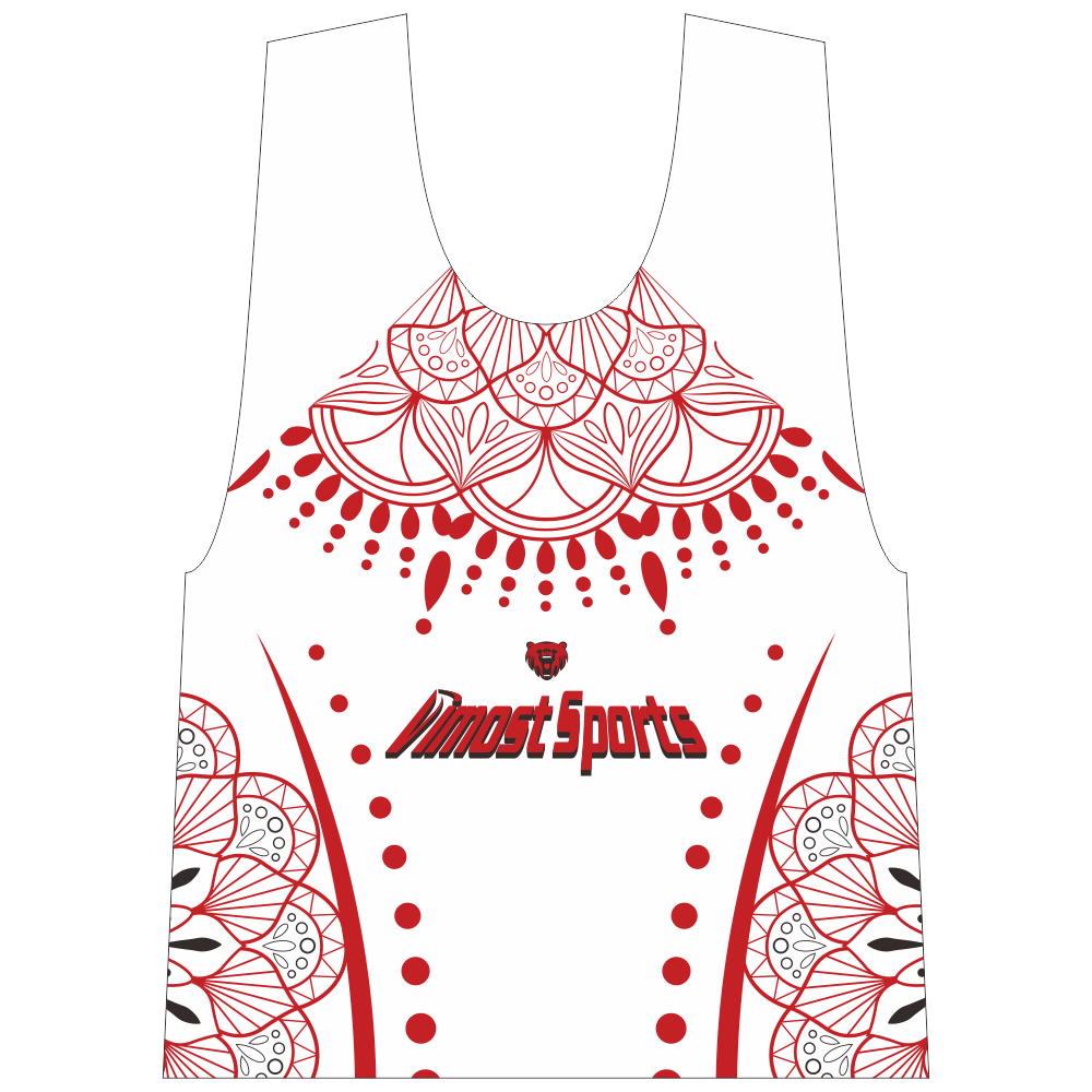 2023 Vimost Fashion Custom Sublimation Lacrosse Reversible Pinnies