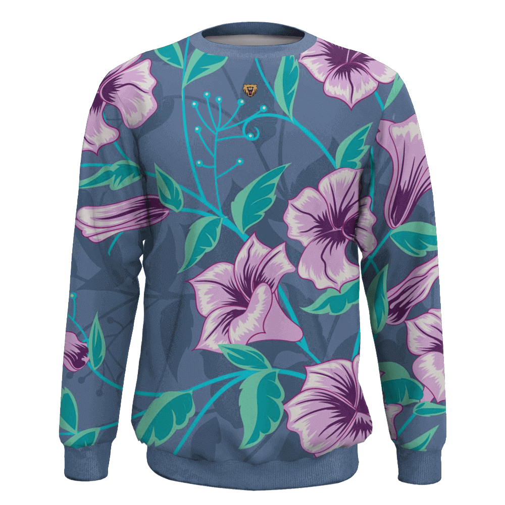 Women's Custom Sublimated Sweater with Round Neck 