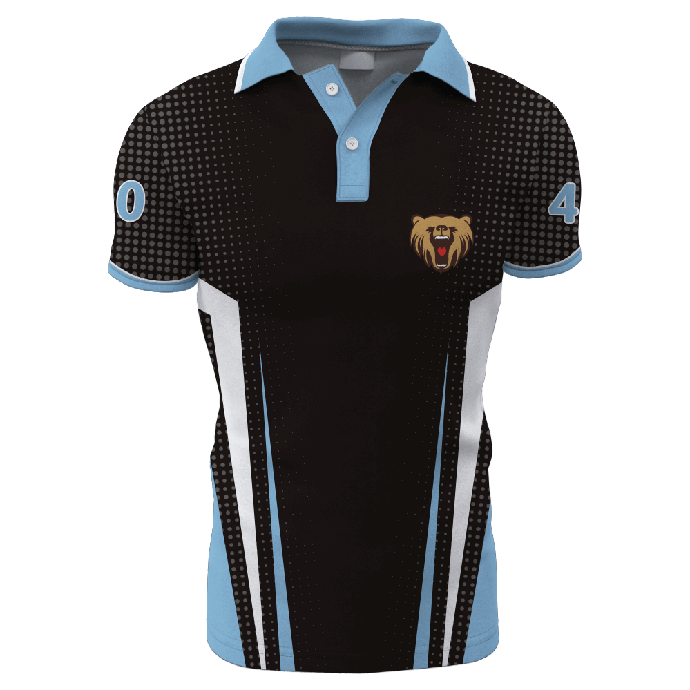 Full Buttons or 1/4 Buttons Polo Shirts by 100% Polyester Material
