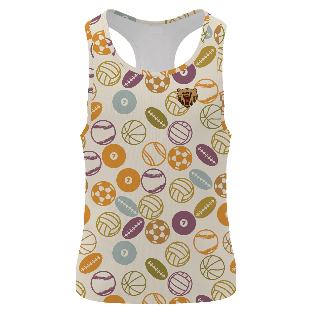 Vimost Men's Sublimation Running Vest Athletic Vest