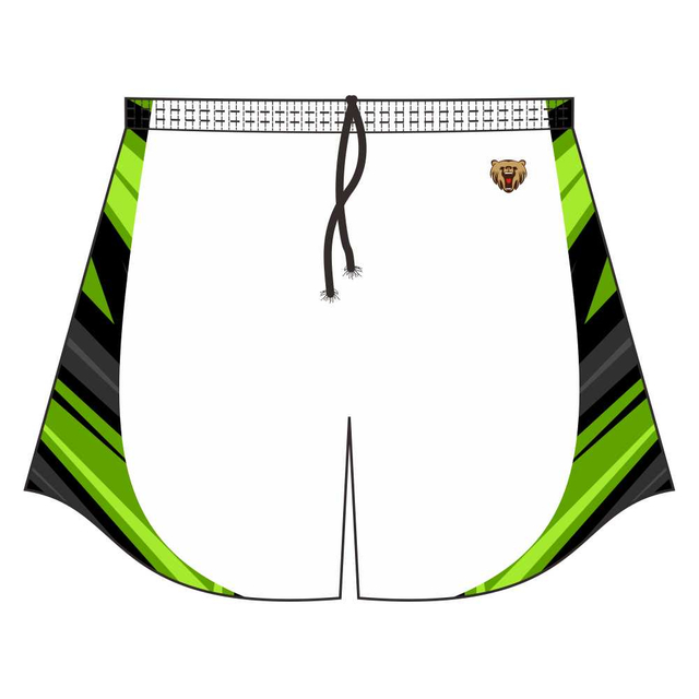 Custom Top Quality Super Rugby Short Quick Dry Sublimated Yellow Rugby Uniform Oem Rugby Short