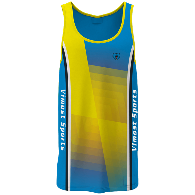 Sublimated Vimost Basketball Singlet Customized Gym Wear
