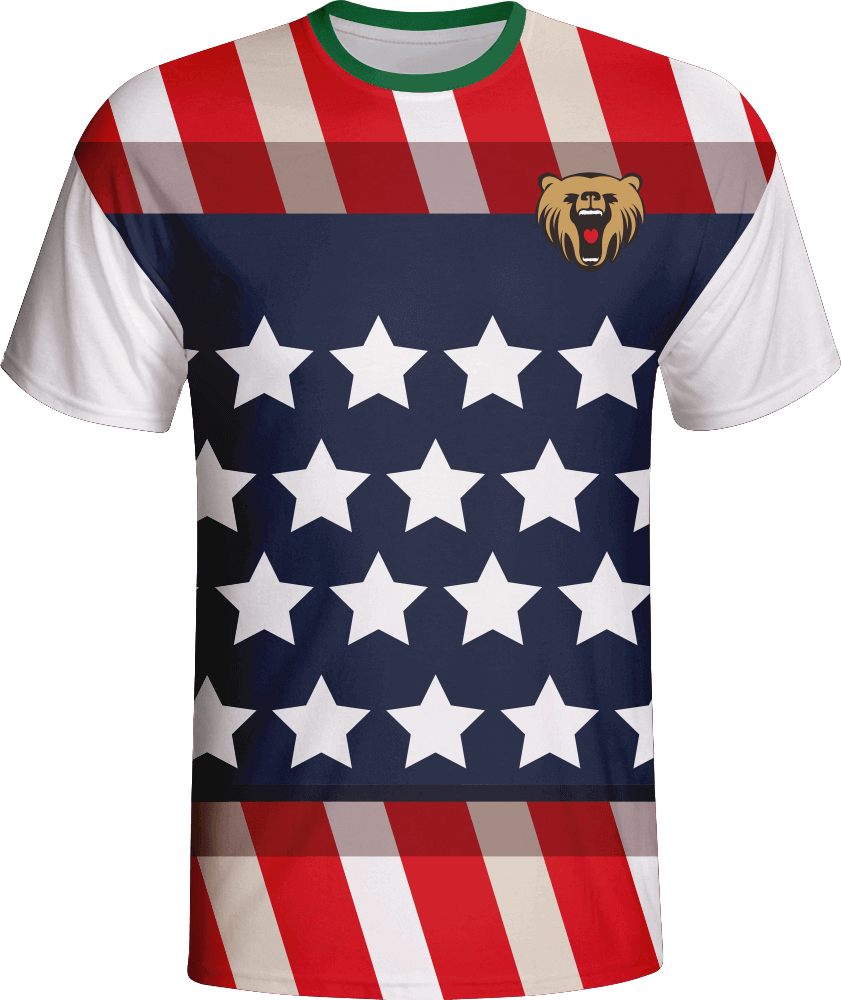 2022 Custom Sublimated T-shirt with 100% polyester