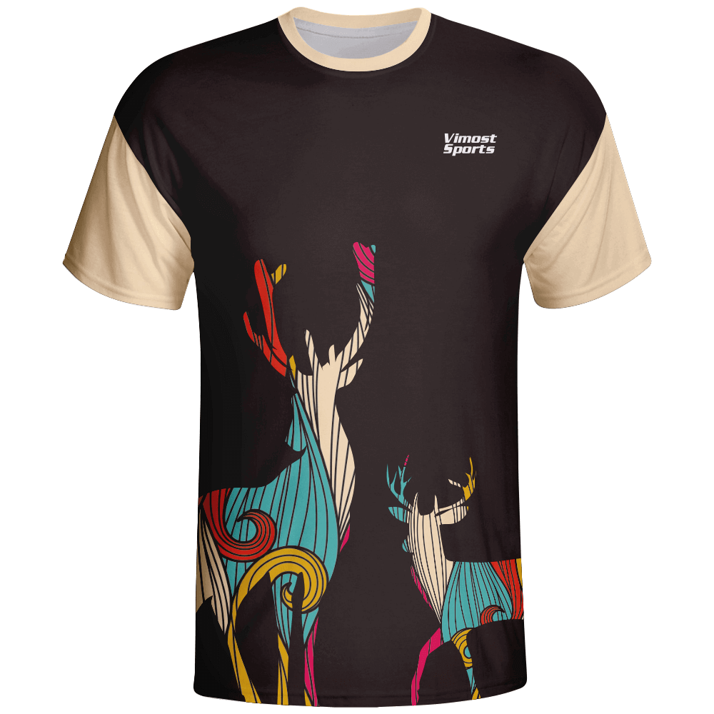 Deer Athletic Custom Sublimated Man’s Shirt Freestyle Sport Wear