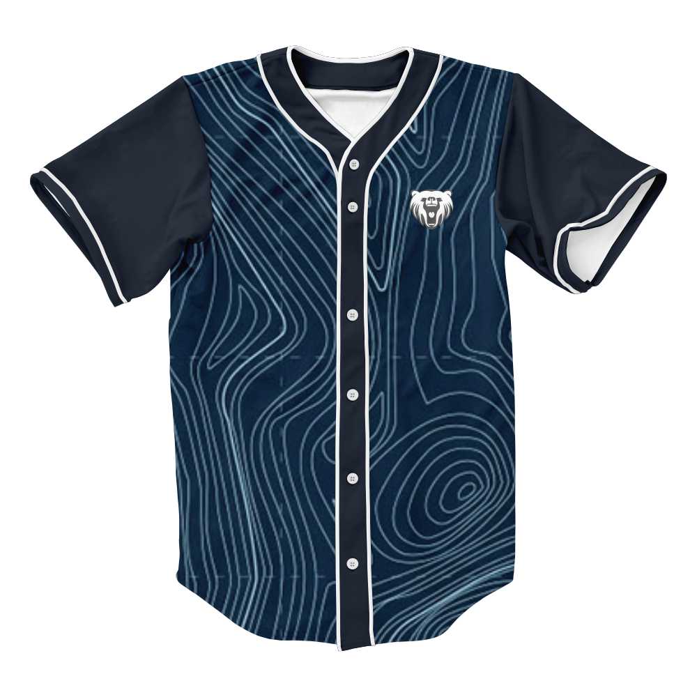 Polyester Baseball Jersey Design Team Logo Name Number Baseball Jersey
