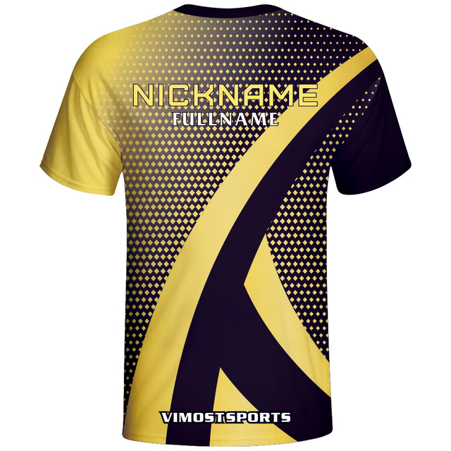 E-sports Uniform Kits Gaming T Shirt Design Custom Men Embossed Esports Jerseys