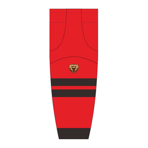 Vimost Sublimated Ice Hockey Socks/ Red Socks / Your Logos Socks
