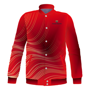 2024 Men's Jacket Custom Your Design Red Spring Coat 