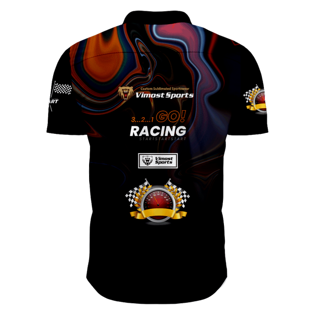 Hot Sale -2023 Newest Design Vimost Fashion POLO T-shirt，Pit Crew Shirt,Racing Shirts