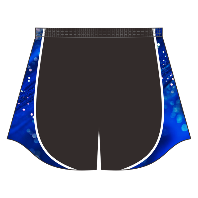 2022 Custom Sublimated Blue And Black Rugby Shorts with High Quality