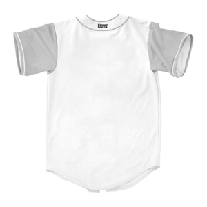 Premium Poly Sublimation Full Button Baseball Jersey Sportswear