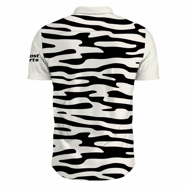 Classic Black and White Shirts Wearing