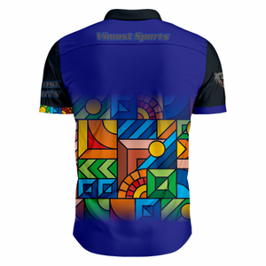 Design Fashion New Style Adult Full Buttons Polo Shirts