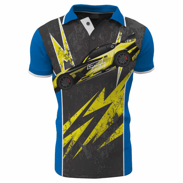 Custom Team Cricket Polo Shirts Sublimation Short Sleeves Cricket Shirts