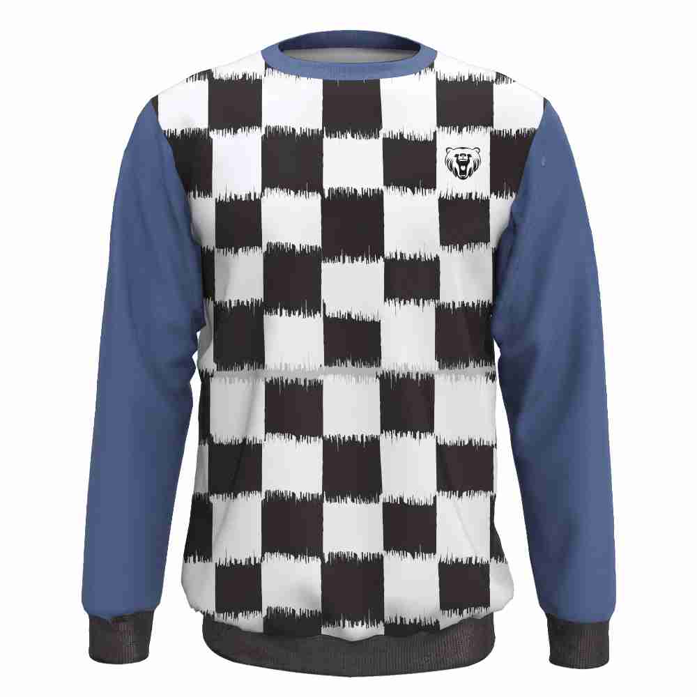 Blue Water Prints Heat Press Sweaters at Factory Price